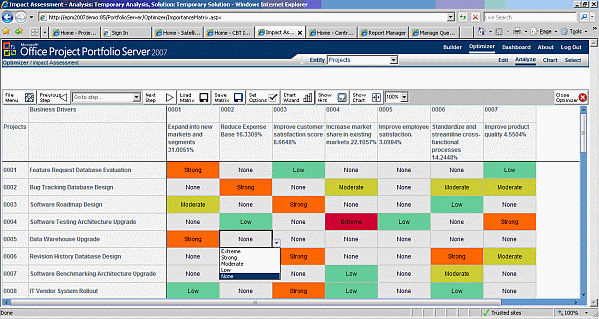 Managing Portfolios With Microsoft Office Project Portfolio Server 2007 Mpug Microsoft Office Portfolio Template