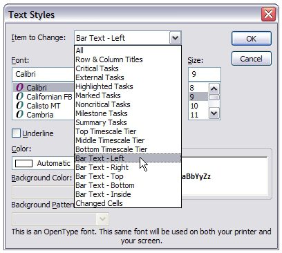 5 Tips for Formatting Text on a Gantt Chart