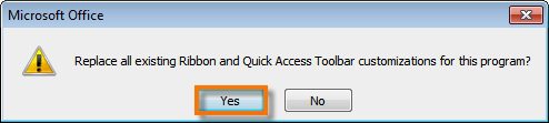 Quick Access Toolbar for Easy Navigation in Microsoft Project