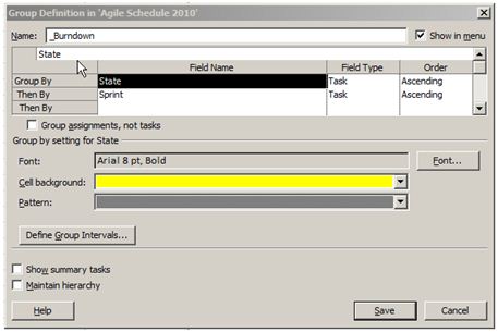 Creating an Agile Schedule with MS Project