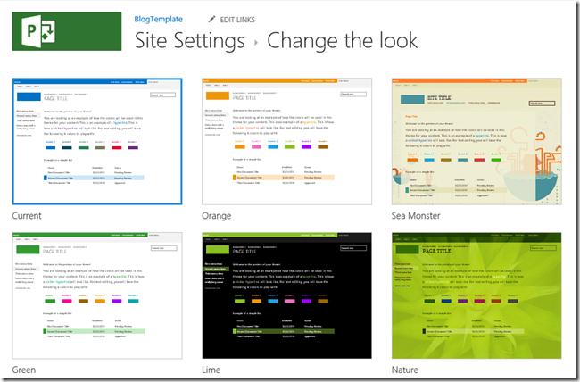 Project Server 2013: Project Sites, Alternate Access Mapping and Themes