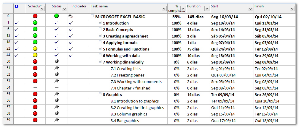 using excel as a database