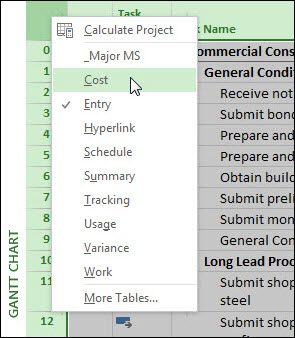Quick Tip: Right Click on Select All Button To Change Tables