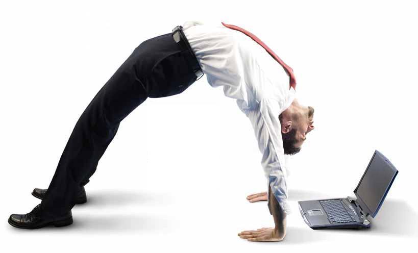 agile project management businessman