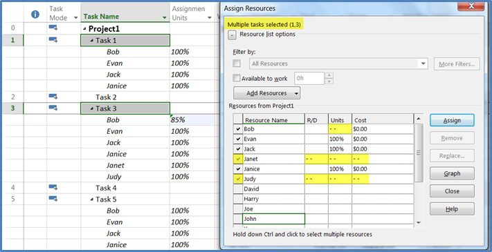 ms project auto assign resources Daryl_Deffler_Assign_resources_figure_4