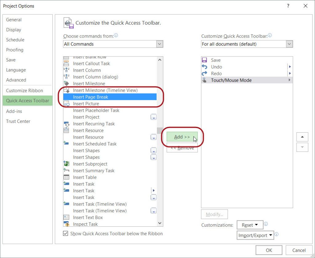 Insert a page break - Microsoft Support