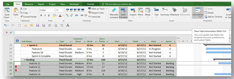 How to Build Agile Projects in Microsoft Project | MPUG