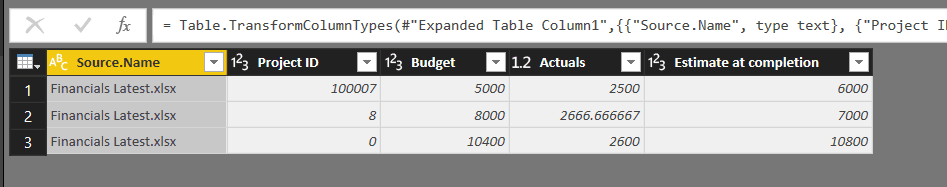 Combining Data Sources in Power BI