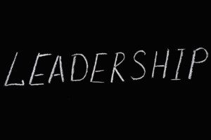 Image of words leadership