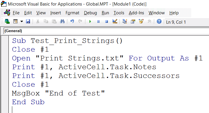 How Visual Basic for MS Project Changed my Life