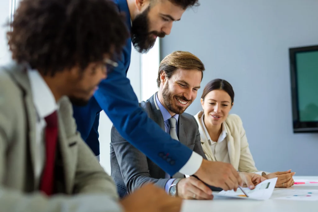 People being kind in workplace