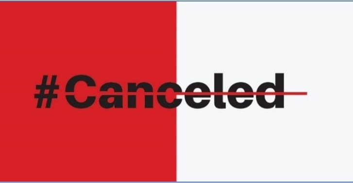 Sign cancelled