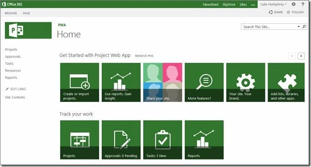microsoft project for the web power app