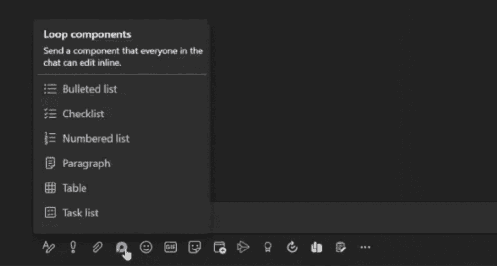 Adding Loop Components