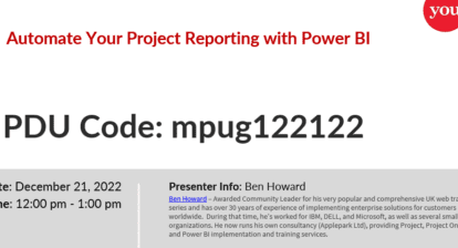 Automate Your Project Reporting with Power BI 3 of 3