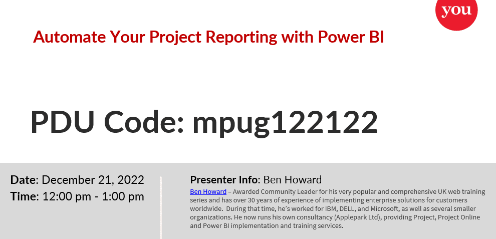 Automate Your Project Reporting with Power BI 3 of 3