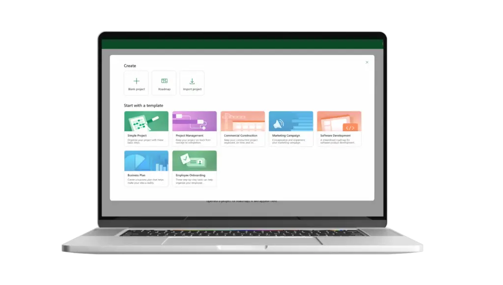 Microsoft Project on a Macbook