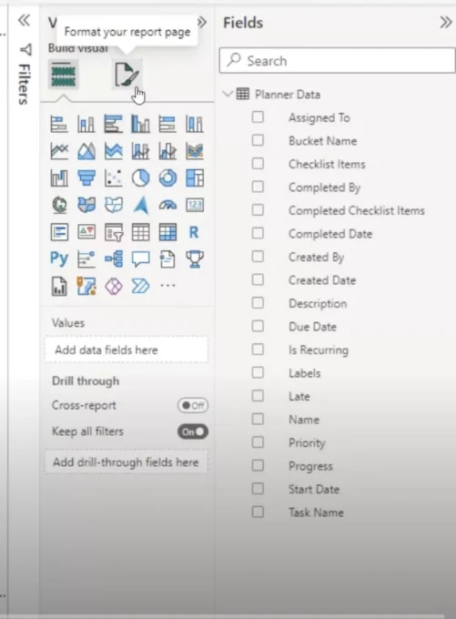 Adding a Background to your Power BI Report