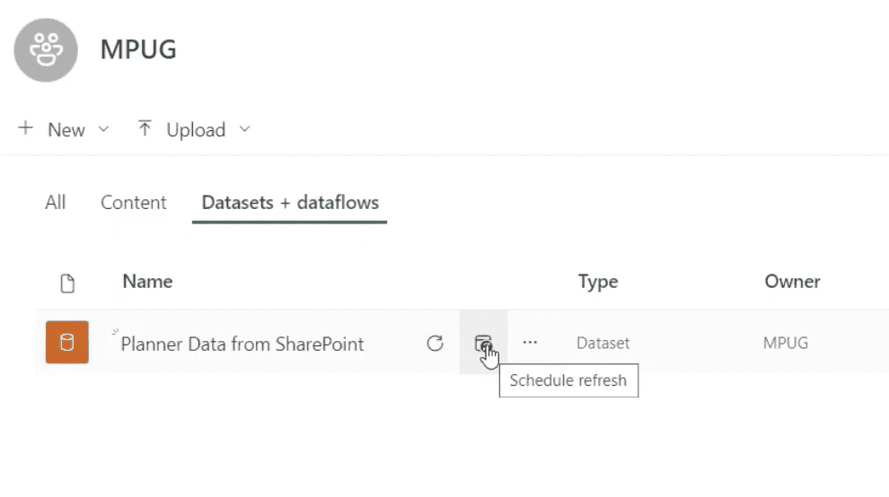 Setting up a Scheduled Refresh in Power BI