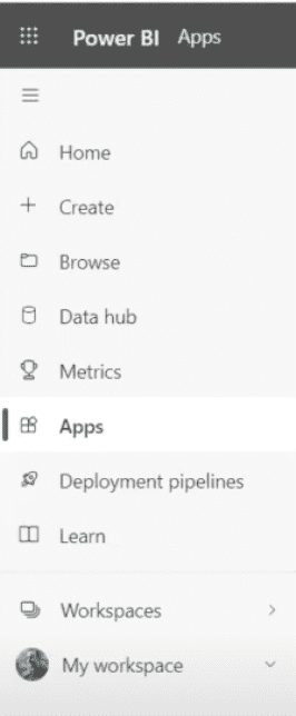 Apps in Power BI