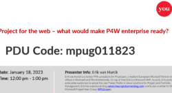 Project for the web - what will make it enterprise ready