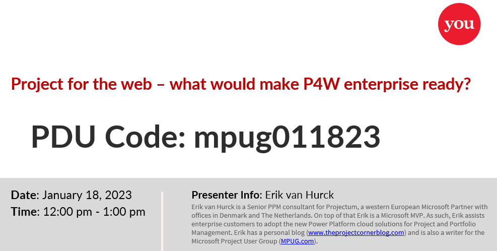 Project for the web - what will make it enterprise ready
