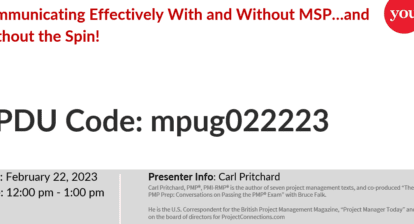 Communicating Effectively with and without MSP
