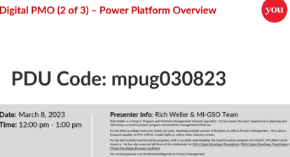 Power Platform Overview Webinar