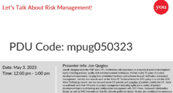 Let's Talk About Risk Management