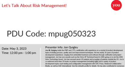 Let's Talk About Risk Management