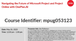 Navigating the Future of Microsoft Project and Project Online with OnePlan