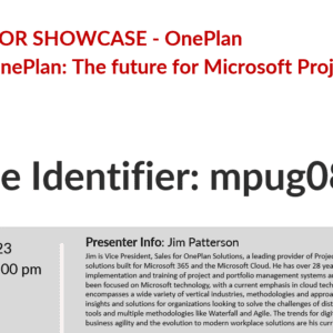 Vendor Showcase 2023 - OnePlan