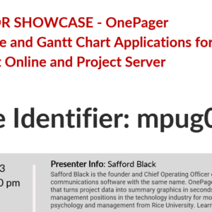 Vendor Showcase 2023 - OnePager