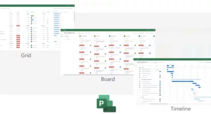 project on the web gcc Microsoft Project for the Web Views