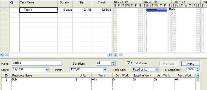 Ask the Expert: Separating Time Completed from Work Completed