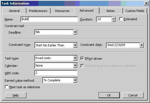 The Case of the Broken Task in Microsoft Project