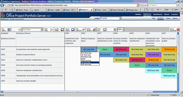 Managing Portfolios with Microsoft Office Project Portfolio Server 2007
